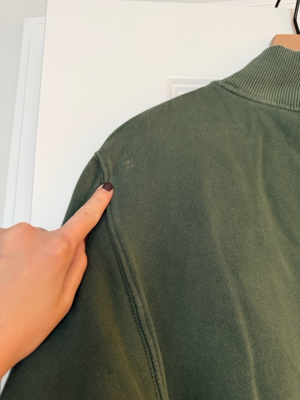 Aerie Oversized Mockneck Sweatshirt with Pockets Size Small *read description - Picture 9 of 9